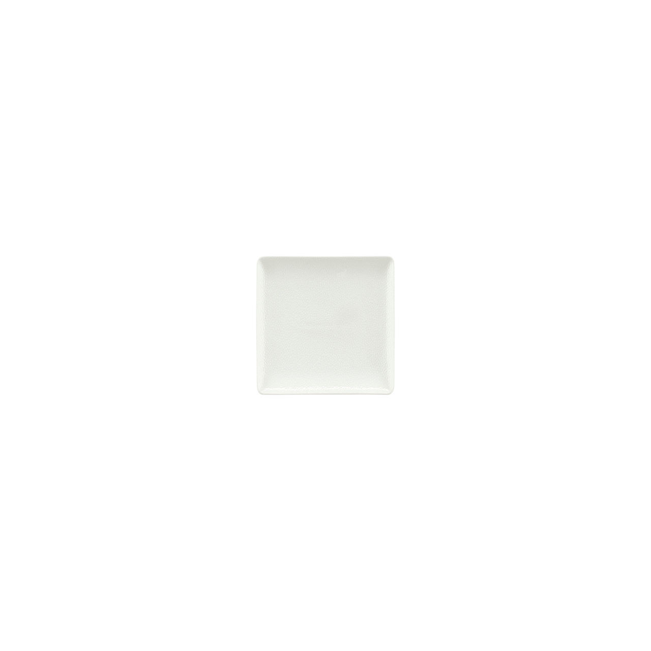 Pearls, Coupteller flach quadratisch 88 x 88 mm light